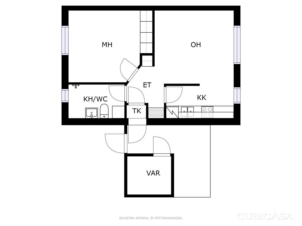 Metsämarjantie 4 C 9 pohjapiirros